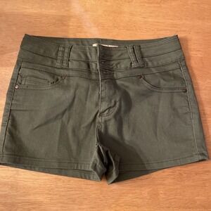 Blue Spice 5/6 Green Khaki Shorts Women's Short Juniors